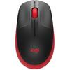 Logitech Optic M190, USB Wireless, Red