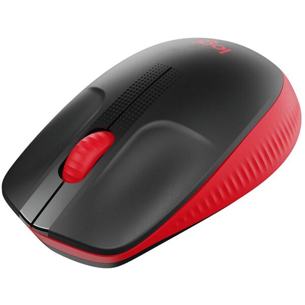 Logitech Optic M190, USB Wireless, Red