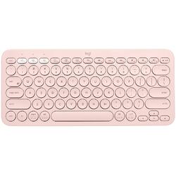 Tastatura Logitech K380, Bluetooth, Layout UK, Rose