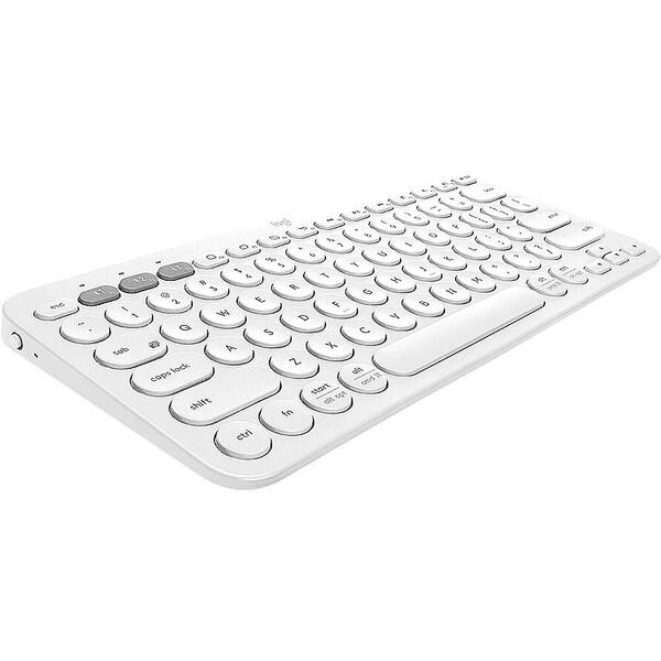 Tastatura Logitech K380, Bluetooth, Layout UK, White