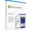 Microsoft Office 365 Family, Subscriptie 1 an, 6 Utilizatori, Engleza, Medialess Retail