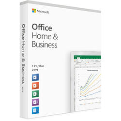 Microsoft Office Home and Business 2019 Engleza, 1 PC, Medialess Retail