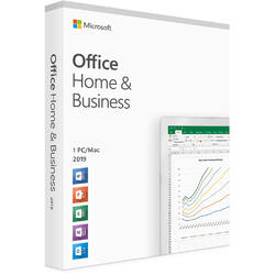 Microsoft Office Home and Business 2019 Romana, 32-bit/x64, 1 PC, Medialess Retail