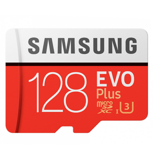 Samsung MicroSDXC, EVO Plus, 128GB, Clasa 10, UHS-1 + Adaptor SD