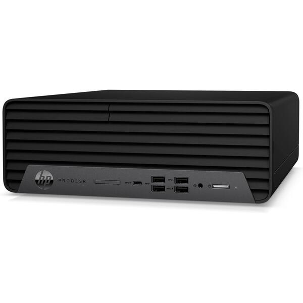 Sistem Brand HP ProDesk 600 G6 SFF, Intel Core i5-10500 3.1GHz Comet Lake, 8GB RAM, 256GB SSD, Intel UHD 630, Windows 10 Pro,Negru