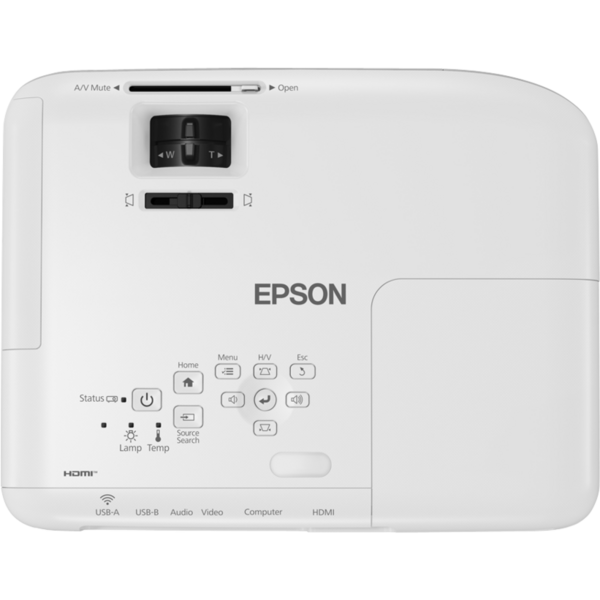 Videoproiector Epson EB-X06, 3600 lumeni, White