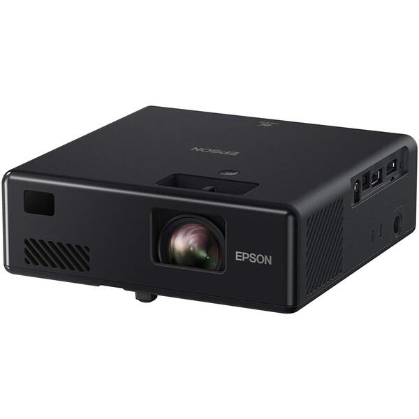 Videoproiector Epson EF-11, 1000 lumeni, Black