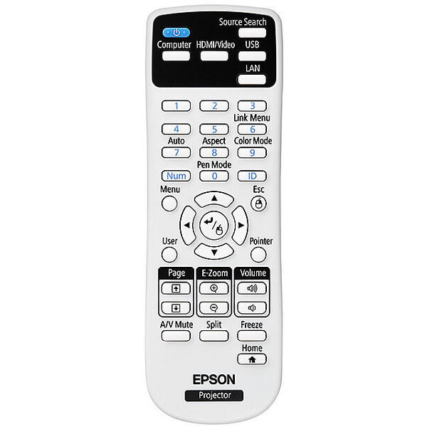 Videoproiector Epson EB-695Wi, 3500 lumeni, White