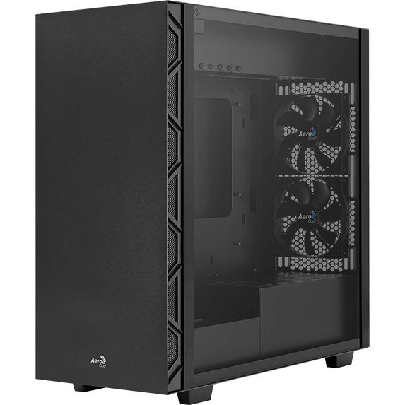 Carcasa Aerocool Flo ATX, Black