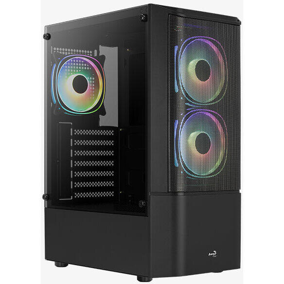 Carcasa Aerocool Quantum Mesh V2, ATX, Black