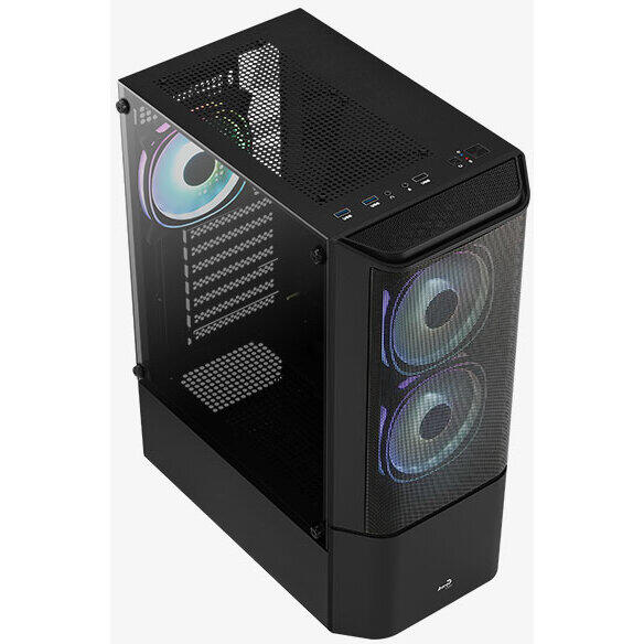 Carcasa Aerocool Quantum Mesh V2, ATX, Black