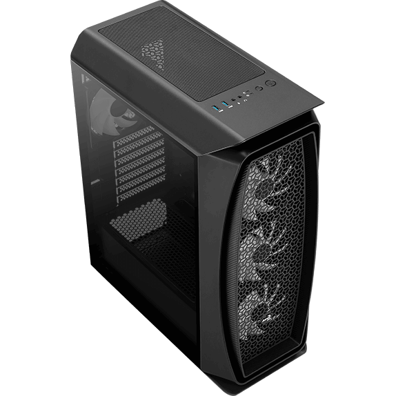 Carcasa Aerocool Aero One Frost ATX, Black