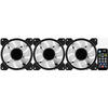 Ventilator PC Aerocool Mirage 12 Pro 120mm aRGB set 3 ventilatoare