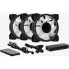 Ventilator PC Aerocool Mirage 12 Pro 120mm aRGB set 3 ventilatoare