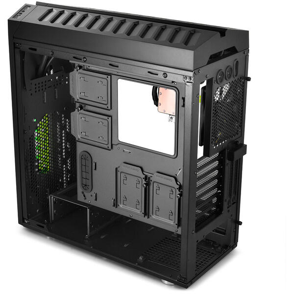 Carcasa Deepcool Gamer Storm Genome negru cu verde