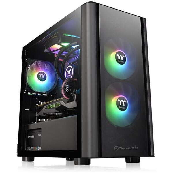 Carcasa Thermaltake V150 Tempered Glass ATX Black