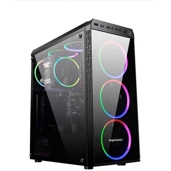 Carcasa Segotep Hyperion-T ATX Black