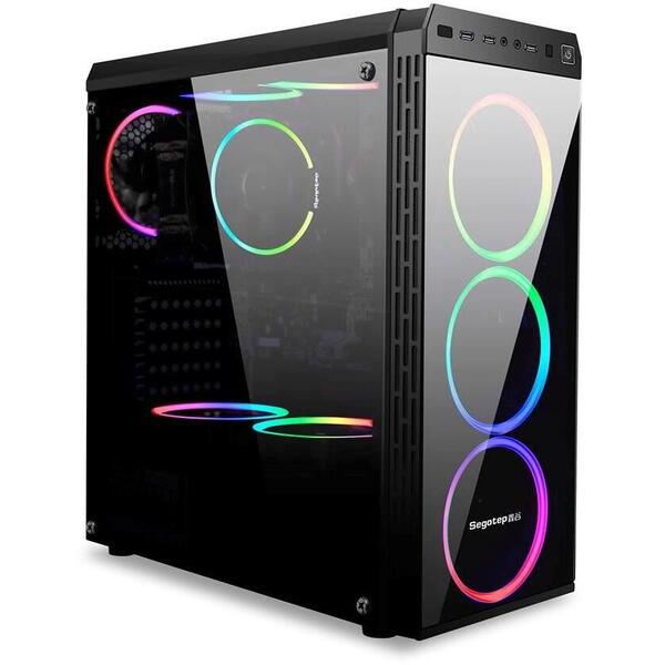 Carcasa Segotep Hyperion-T ATX Black