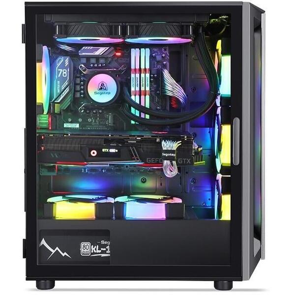 Carcasa Segotep Gank 5 ATX Black