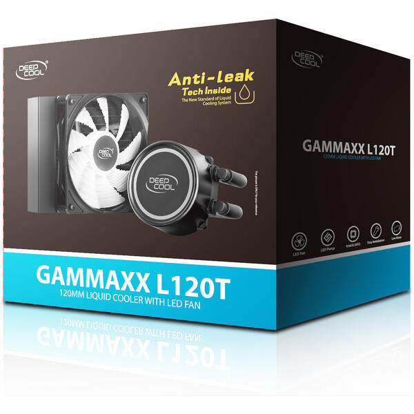 Cooler Deepcool GAMMAXX L120T Red