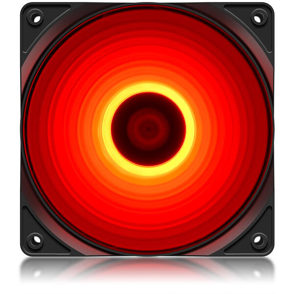 Ventilator PC Deepcool RF120 Red