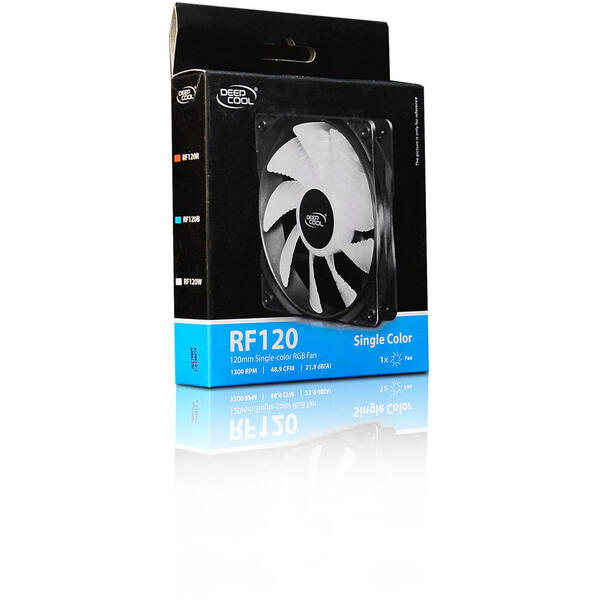 Ventilator PC Deepcool RF120 Blue