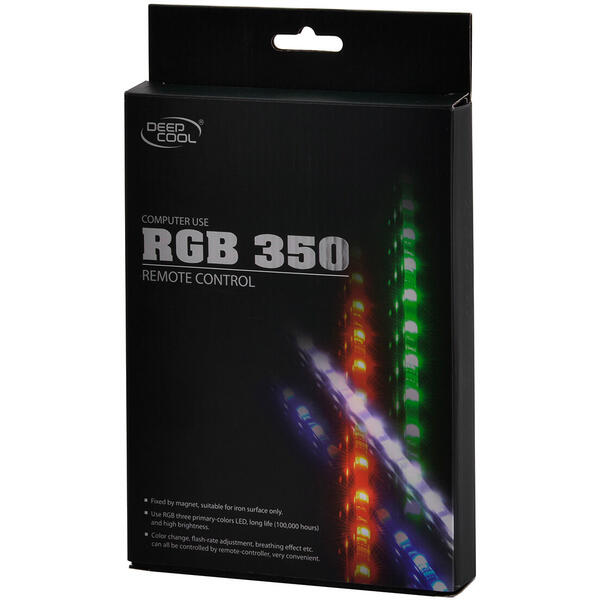 Deepcool Kit banda LED RGB 350, Telecomanda