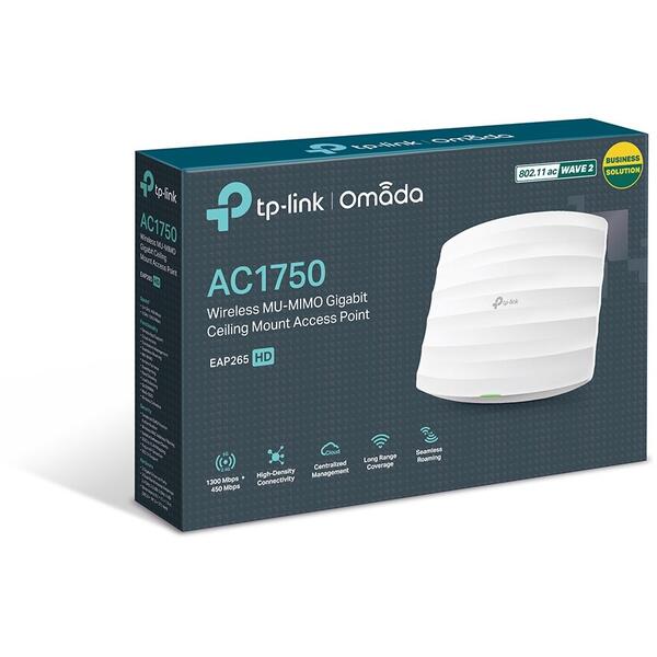 Access Point TP-LINK EAP265 HD Dual Banc AC1750