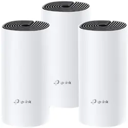 Router Wireless TP-LINK Mesh Deco P9 Dual Band Wi-Fi + Powerline AC1200+AV1000 3 pack