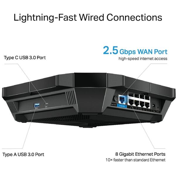 Router Wireless TP-LINK Archer AX6000