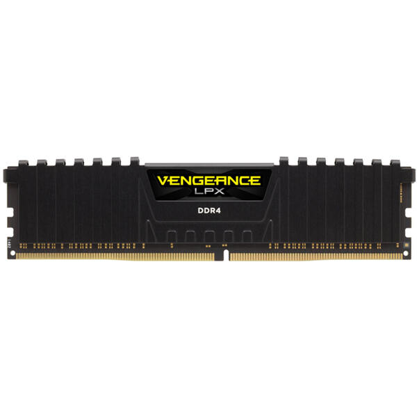 Memorie Corsair Vengeance LPX, 8GB, DDR4, 3600MHz, CL18, 1x8GB, 1.35V