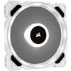 Ventilator PC Corsair LL120 White RGB LED 120mm Pachet 3 bucati