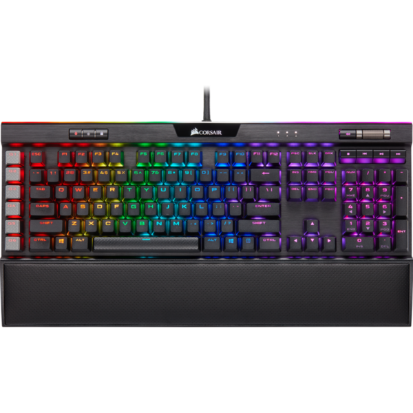 Tastatura gaming Corsair K95 RGB Platinum XT Cherry MX Speed Mecanica