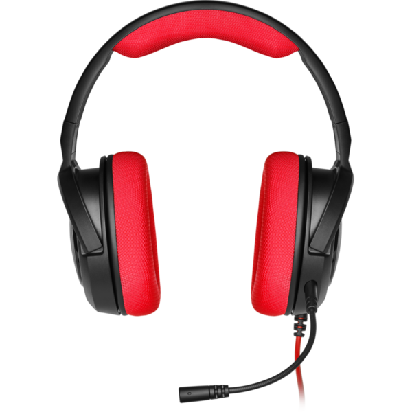 Casti gaming Corsair HS35 STEREO Red