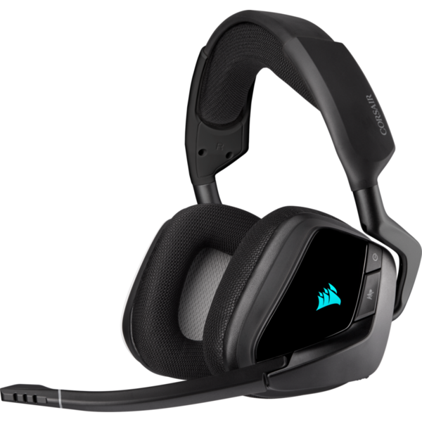 Casti gaming Corsair Void RGB Elite Wireless Carbon 7.1 Surround