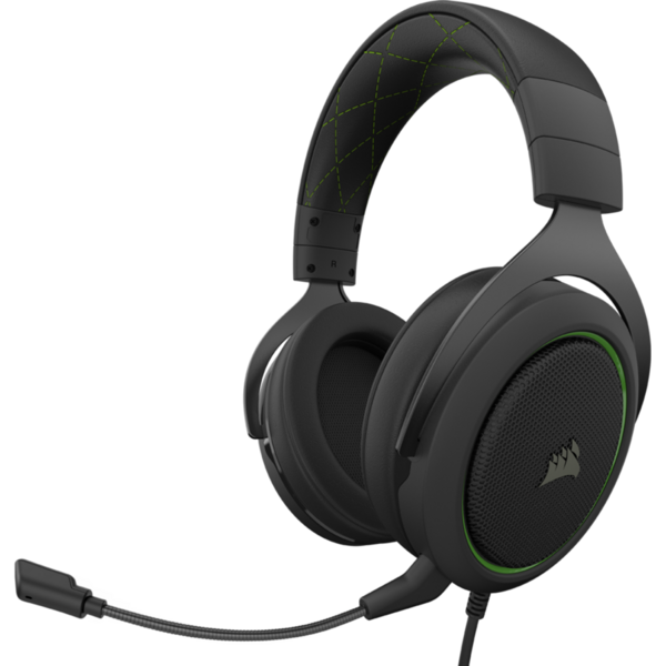 Casti gaming Corsair HS50 PRO Green