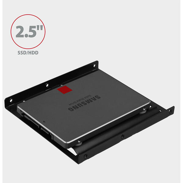 AXAGON Bracket pentru montarea unui SSD/HDD de 2,5 Inch in slot de 3,5 Inch, RHD-125B