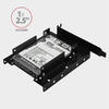 AXAGON Bracket 2x 2.5 Inch HDD/SSD la 3.5 Inch RHD-P35, Negru