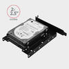 AXAGON Bracket 2x 2.5 Inch HDD/SSD la 3.5 Inch RHD-P35, Negru