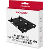 AXAGON Bracket pentru montarea a 4 SSD/HDD de 2,5 inch in slot de 5.25 inch, RHD-435