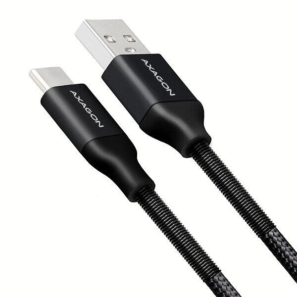 AXAGON Cablu de date si incarcare USB 2.0 Type-C, 1 metru, Negru