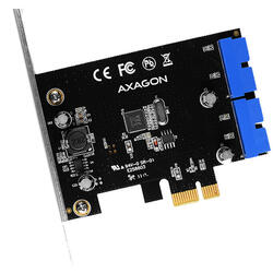 Adaptor USB AXAGON PCI-Express la 2x USB 3.2, PCEU-034VL