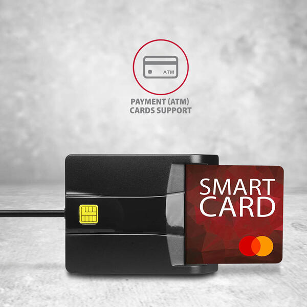 Card Reader AXAGON pentru SIM-uri, CRE-SM3