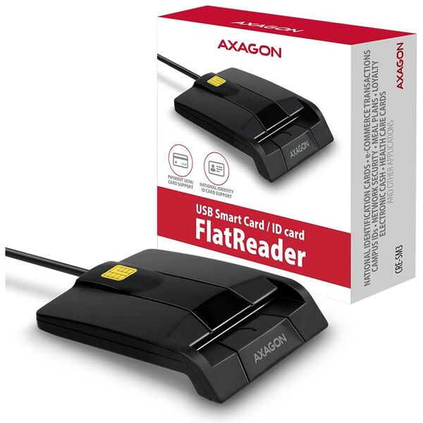 Card Reader AXAGON pentru SIM-uri, CRE-SM3