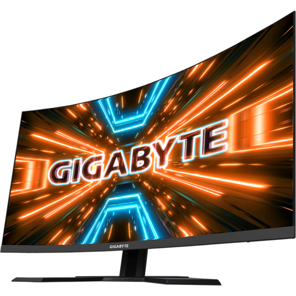 Monitor Gaming Gigabyte G32QC A-EK  31.5 inch QHD, 1ms, HDR, 165 Hz, Curbat, Negru