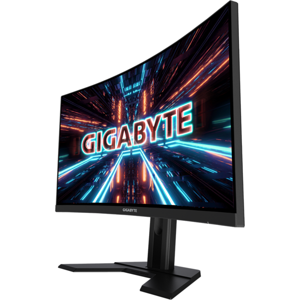 Monitor Gaming Gigabyte G27QC, 27 inch QHD Curbat, 1 ms, 165Hz, Negru