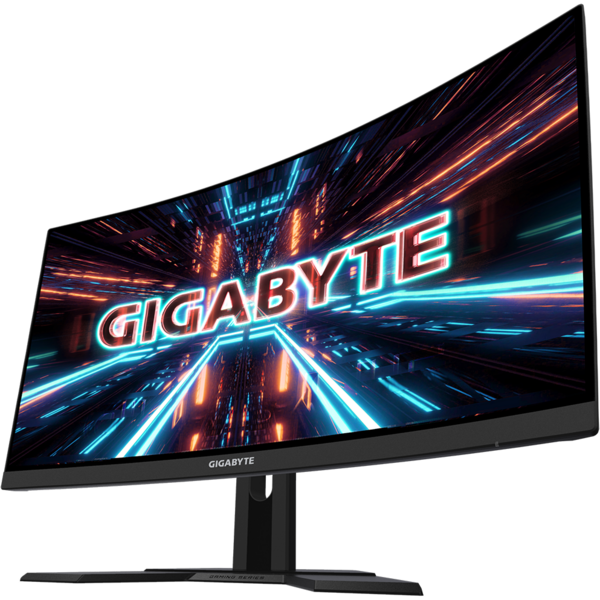Monitor Gaming Gigabyte G27FC 27 inch FHD IPS Curbat, 1 ms, 165Hz, 120% sRGB, Negru