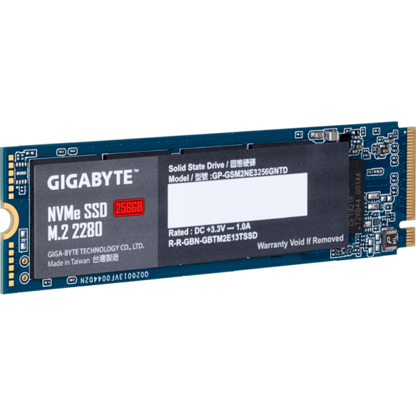SSD Gigabyte 256GB PCI Express 3.0 x4 M.2 2280