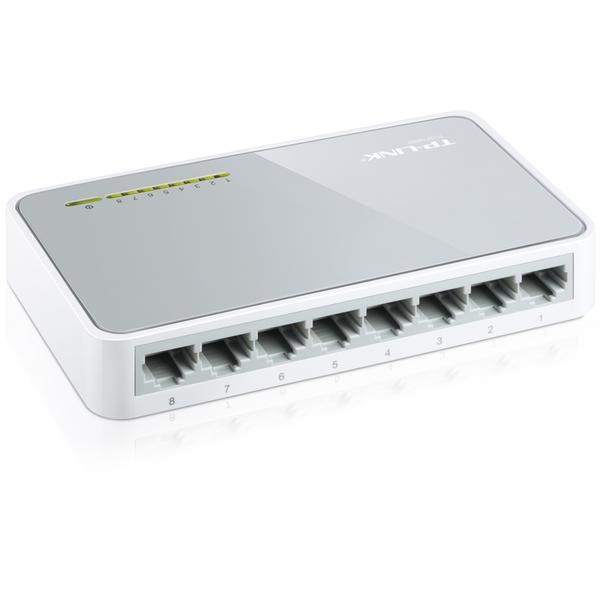 Switch TP-LINK TL-SF1008D, 8x 10/100 Mbps