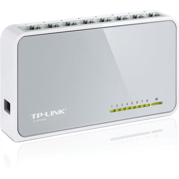 Switch TP-LINK TL-SF1008D, 8x 10/100 Mbps